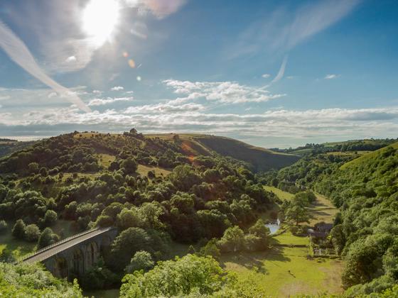 View of the Monsal Bridge Viaduct