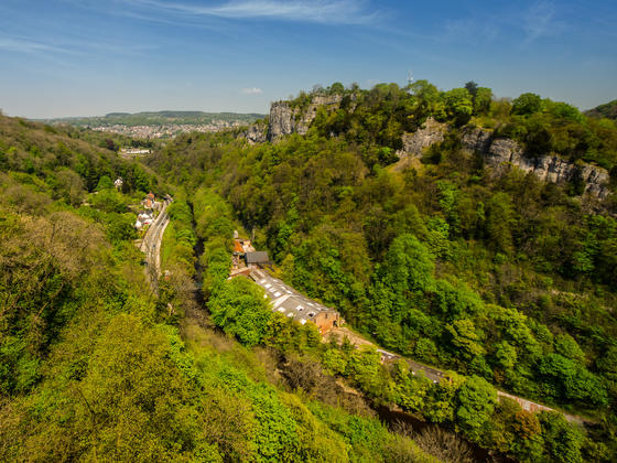 Fantastic views of Matlock Bath