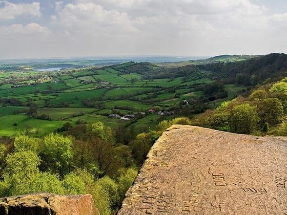 View of the valley